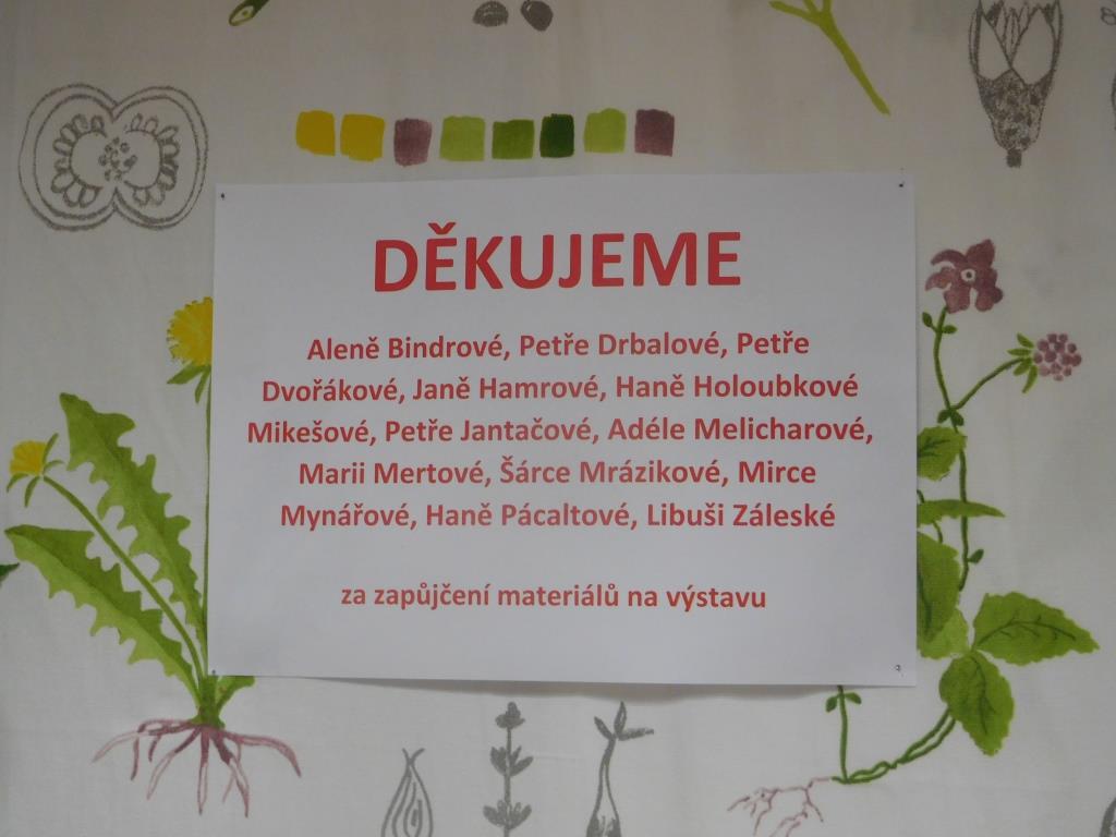 poděkování